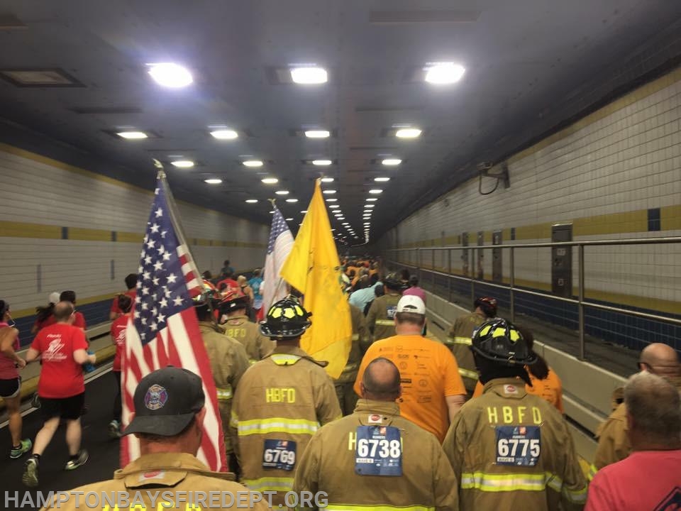 HBFD Running in the 2017 Tunnel to Towers Run